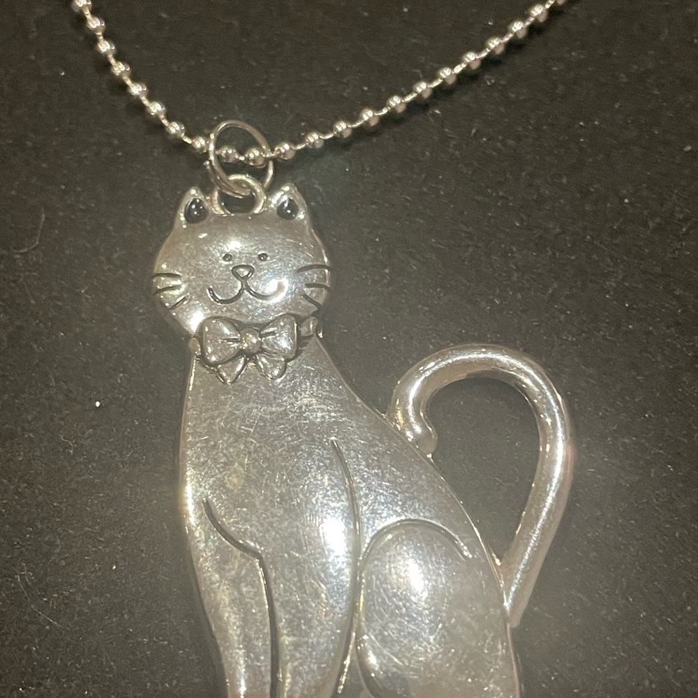 STUNNING VINTAGE CAT NECKLACE